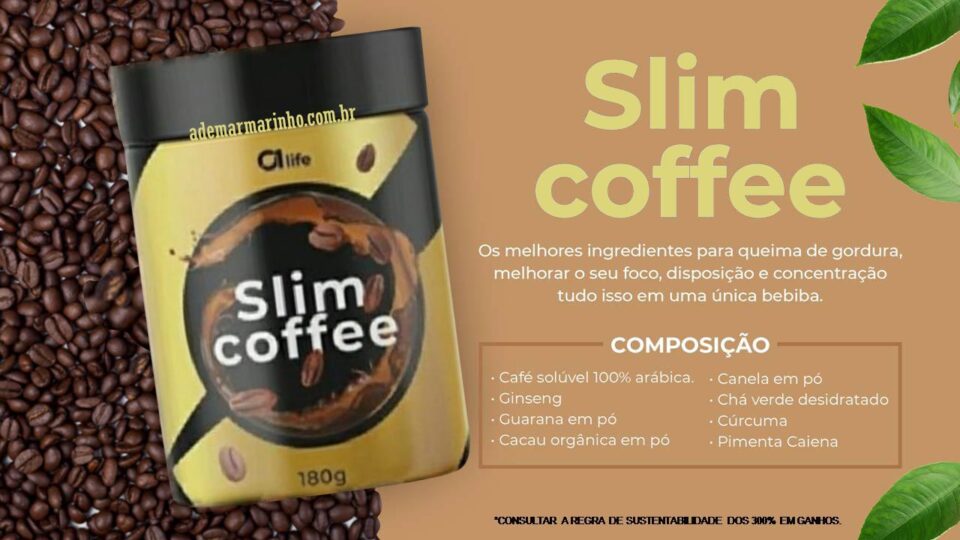 Café Slim delicioso e ainda emagrece